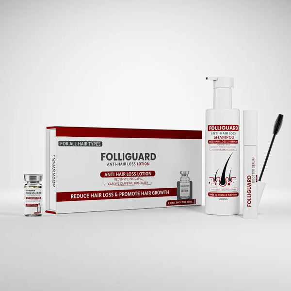 Folliguard Vials Pack + Shampoo Pack + Mascara Pack