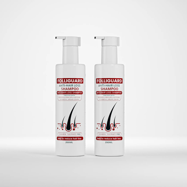 Two Packs Folliguard Anti-hair loss Shampoo